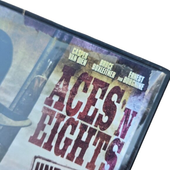 Aces N Eights DVD Unrated Western Film Casper Van Dien Ernest Borgnine 2008 - Picture 3 of 13